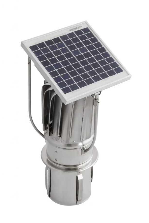 Turbowent Tulipan Sombrero extractor híbrido solar Ø 150 Darco