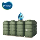 Depósito agua pluvial con filtros 3000 Litros