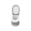 KIT 5: Sistema Permapreta® KIT básico 500 litros + inodoro porcelana + tapa + turbowent híbrido Ø 150