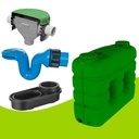 Depósito agua pluvial con filtros 3000 Litros