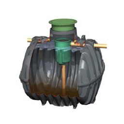 Fosa filtro Anaerobix Carat cúpula mini 5 a 9 personas 2700 litros